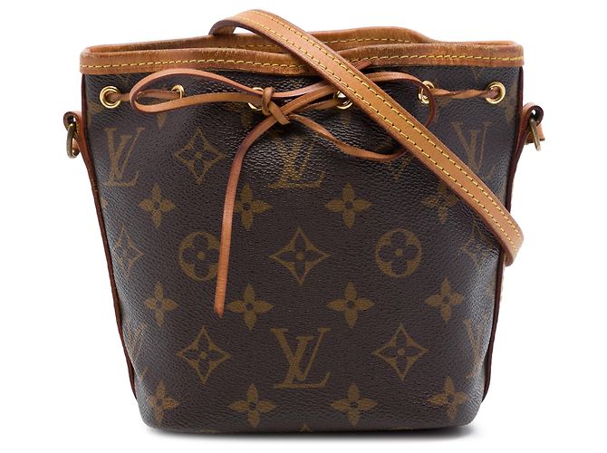 Louis Vuitton Brown Monogram Nano Noe Marron