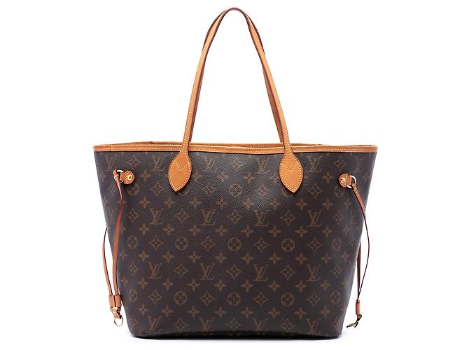 Louis Vuitton Brown Monogram Neverfull MM Marron