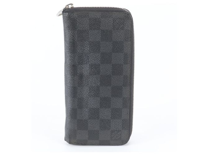 Cartera Zippy Louis Vuitton Damier Graphite Negro