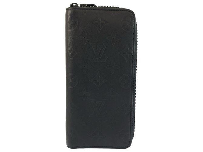 Cartera larga Louis Vuitton Monogram Shadow Negro