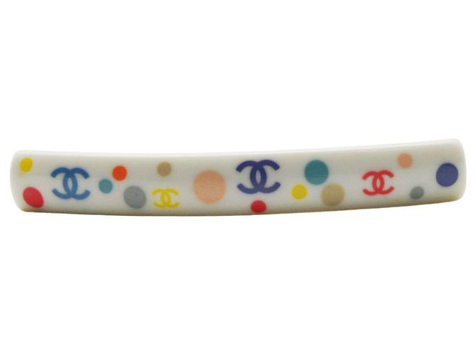 Fermi capelli Chanel bianchi Bianco