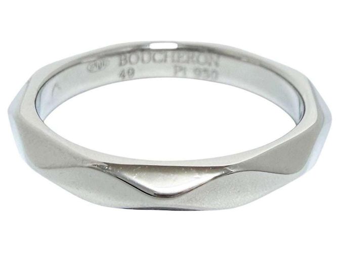 Boucheron Unisex Platinring