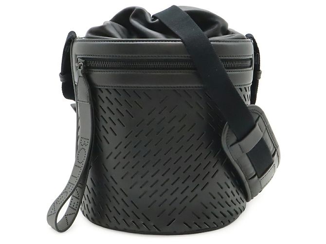 Borsa secchiello con coulisse Bottega Veneta Nero