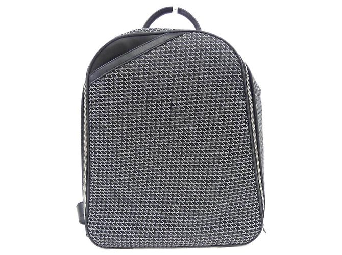 Valextra K-VAL Leder Tote Bag Schwarz