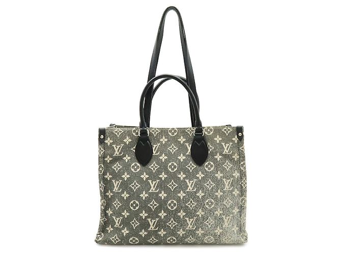 Louis Vuitton OnTheGo MM Tote Bag Schwarz