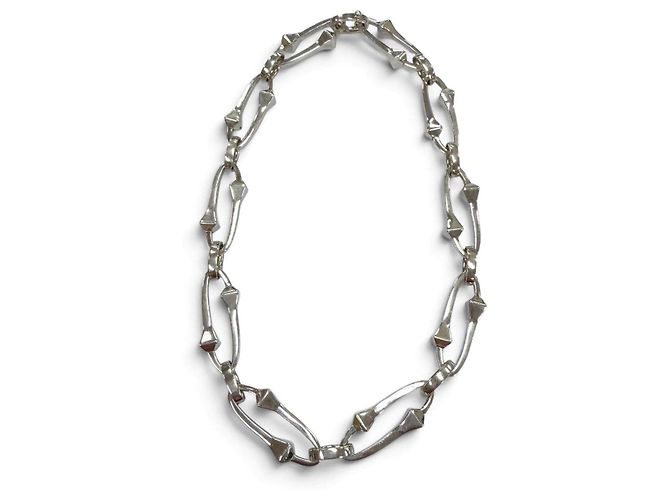 Collana Gucci AG925 in argento Metallico