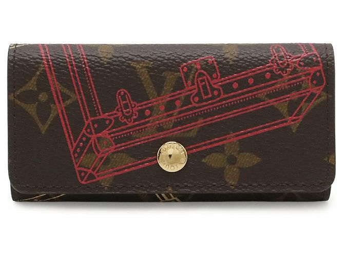 Porte-clés Louis Vuitton Multicle 4 Marron