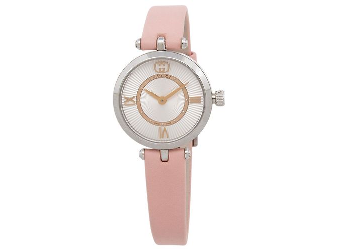 Relógio Gucci Stainless Steel 2000 24mm Rosa