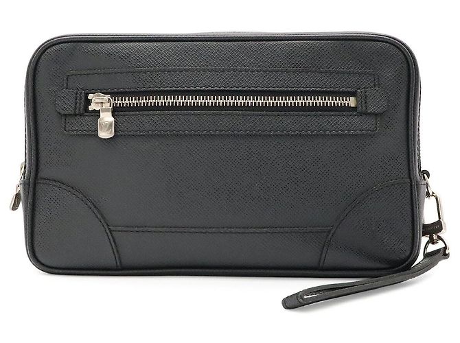 Louis Vuitton Pavel Clutch Schwarz