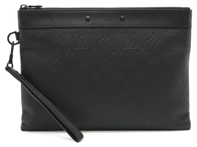 Louis Vuitton Pochette To Go Monogram Shadow Nero