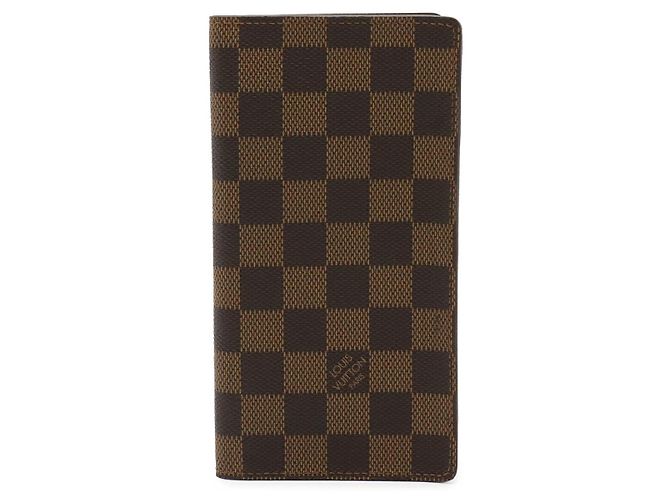 Portafoglio lungo Louis Vuitton Damier Marrone