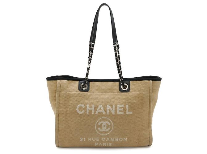 Borsa Chanel Deauville Tote Multicolore