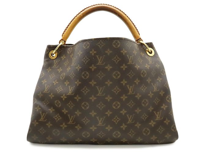 Borsa Tote Louis Vuitton Monogram Artsy MM Marrone