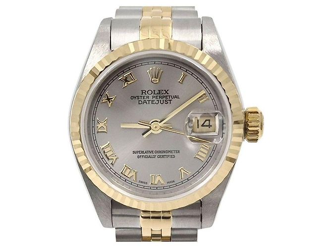Rolex Orologio da donna Datejust Combination Giallo
