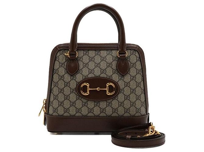 Horsebit 1955 Gucci Sac à main Small Top Handle Horsebit Blanc