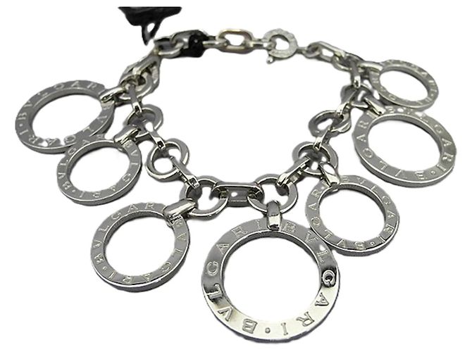 Bulgari Bvlgari B.zero1 Silberarmband mit Anhängern