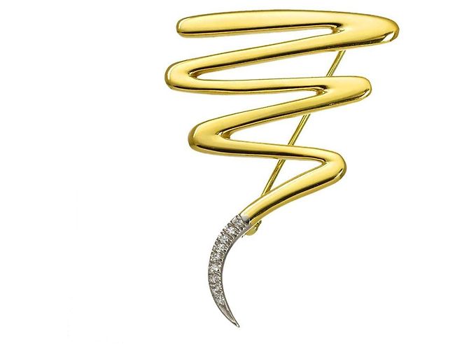 Spilla Tiffany & Co. Scribble in diamanti