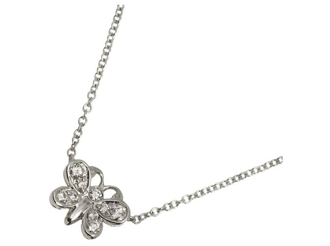 Tiffany & Co. Platin-Schmetterlingshalskette