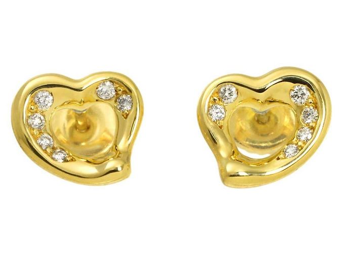 Orecchini a cuore con diamante Tiffany & Co.