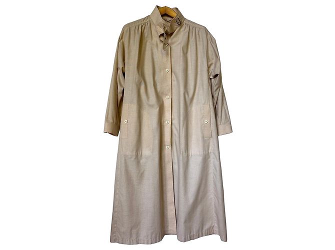Autre Marque Trench Allegri Beige in Cotone