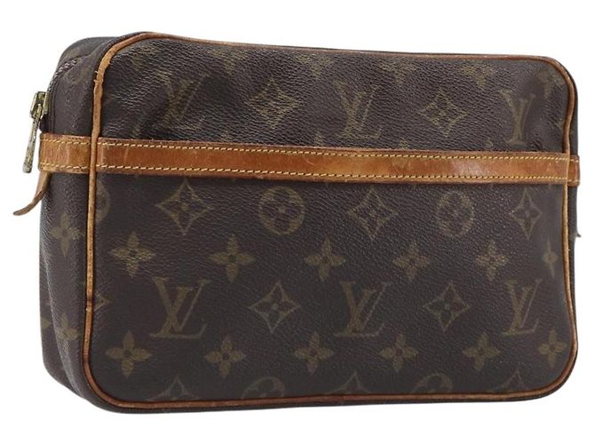 LOUIS VUITTON Monogram Compiegne 23 Clutch Bag M51847 LV Auth hk4085 Monogramm