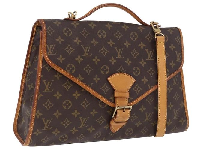 LOUIS VUITTON Monogram Beverly Hand Bag 2way M51121 LV Auth BA15325