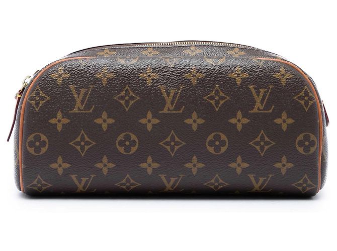 Necessaire Louis Vuitton Monogram castanho Marrom