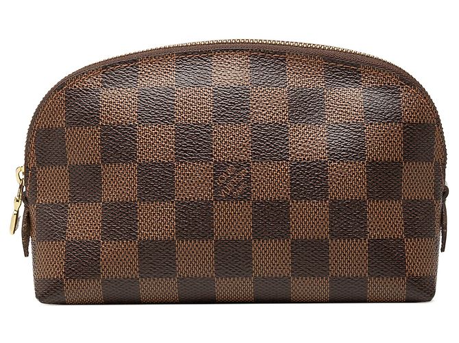 Necessaire PM Louis Vuitton Damier Ebene Marrone