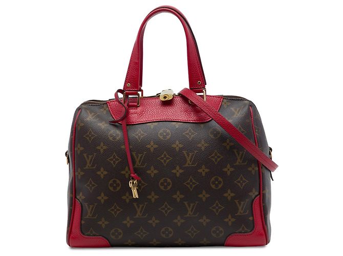 Borsa Satchel Louis Vuitton Monogram Retiro PM Marrone