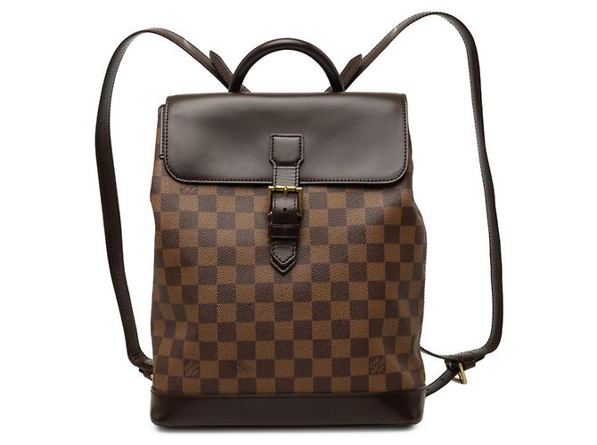 Zaino Louis Vuitton Damier Soho N51132 Marrone Damier ebene
