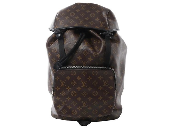 Sac à dos Louis Vuitton Macassar Zack Monogram Canvas en marron M43422