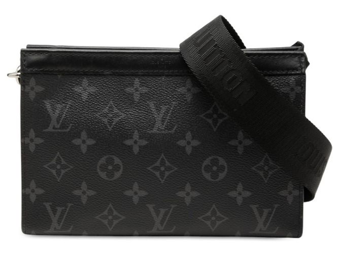 Portefeuille Louis Vuitton Monogram Eclipse Gaston Noir Monogramme
