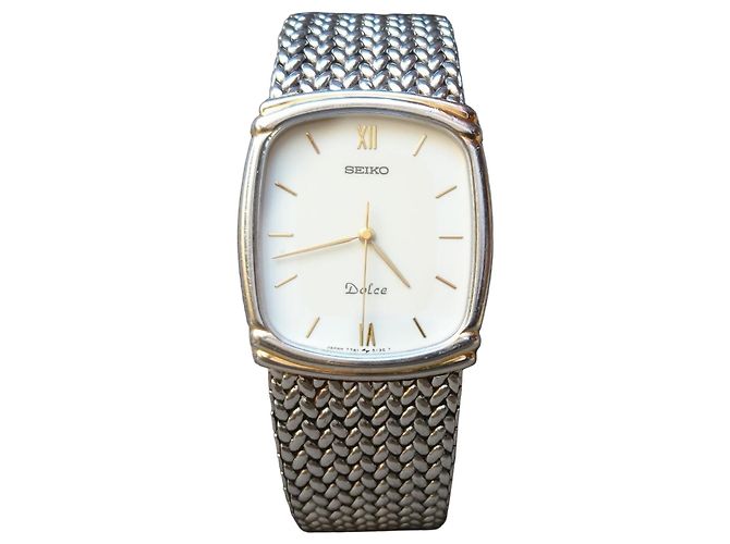 Relógio Seiko Dolce Quartz 7741-5110 Branco
