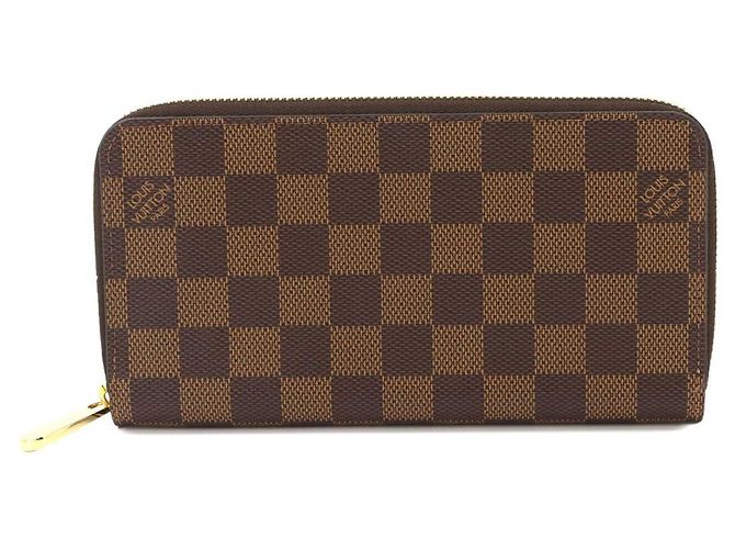 Louis Vuitton Damier Zippy Wallet Pink Damier ebene