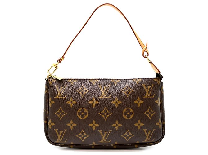 Louis Vuitton Pochette Accessoires Shoulder Bag Marron