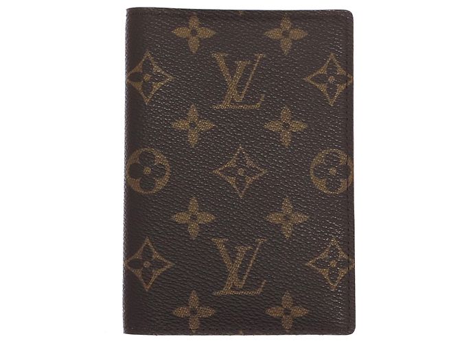 Capa de Passaporte Louis Vuitton Monogram Brown Marrom