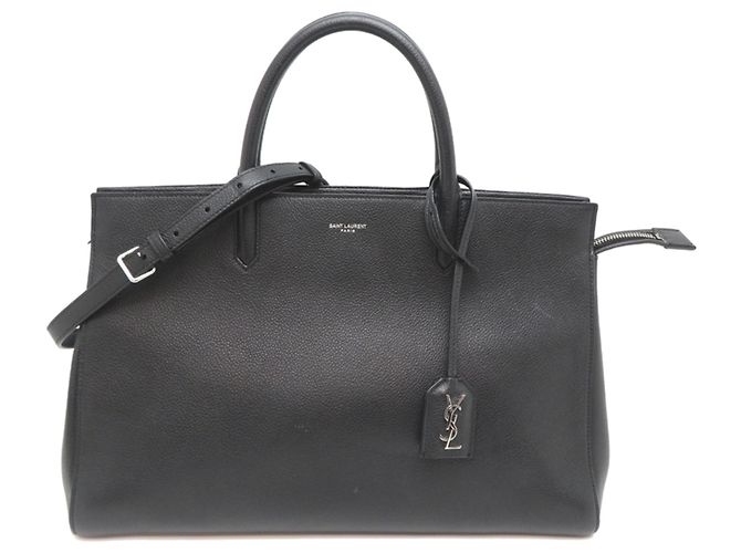 Sac à main Saint Laurent Paris Cabarit Gauche Noir