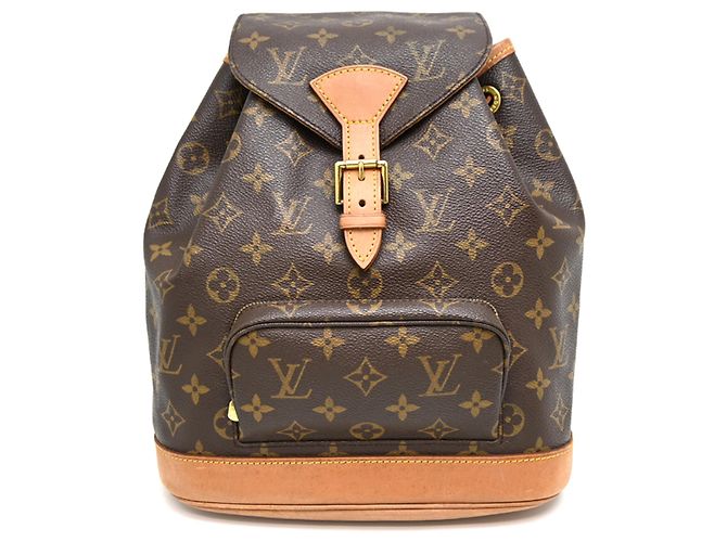 Louis Vuitton Montsouris MM Backpack Brown