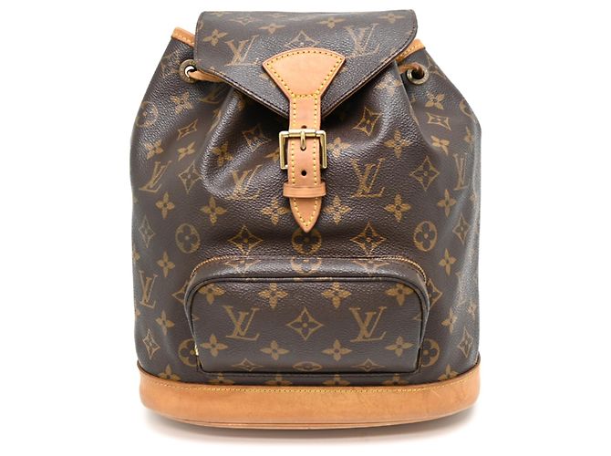 Louis Vuitton Montsouris MM Backpack Brown