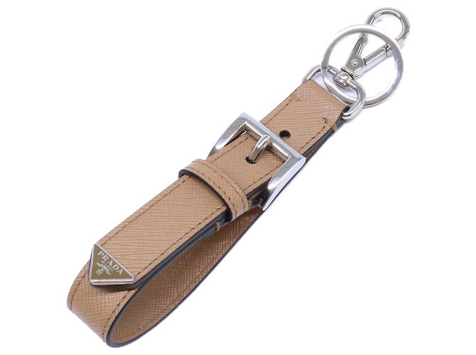Prada Saffiano Leather Keyring