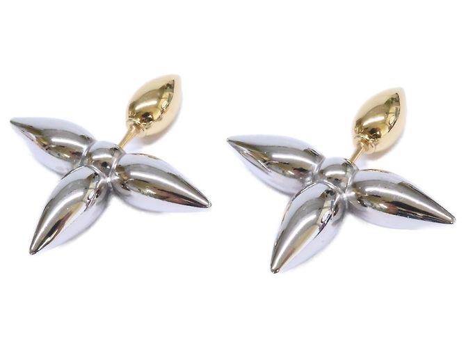 Orecchini Louis Vuitton Louisette Argento D'oro