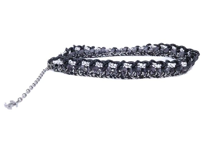 Chanel Black Mixed Chain Belt