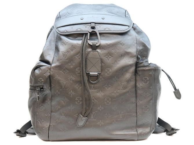 Louis Vuitton Monogram Shadow Discovery Backpack Black