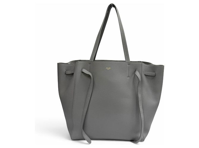 Céline Sac Cabas Phantom Celine Gris Marron