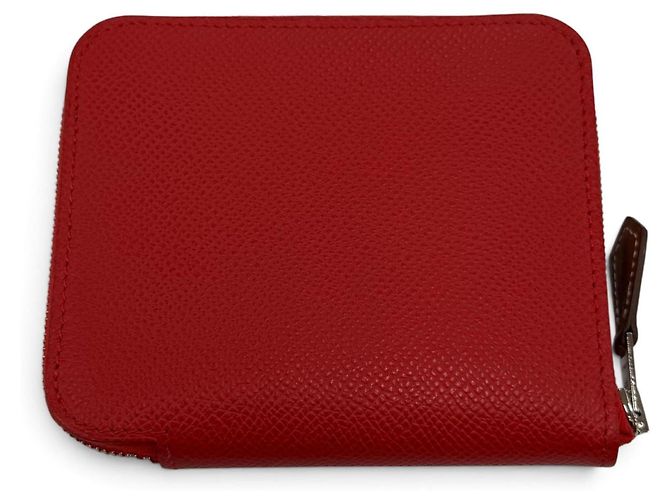 Hermès Hermes Azap Compact Coin Case Blue