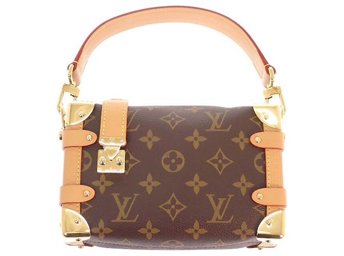 Louis Vuitton Brown Monogram Side Trunk PM Marron