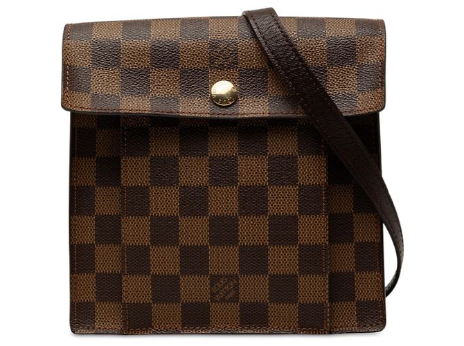 Louis Vuitton Brown Damier Ebene Pimlico Marrom