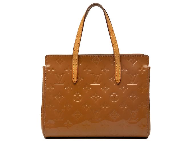 Louis Vuitton Brown Monogram Vernis Catalina BB Marron