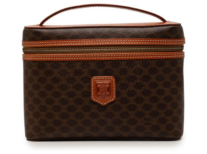 16 Céline Borsa beauty Celine Brown Macadam Coated Canvas Marrone
