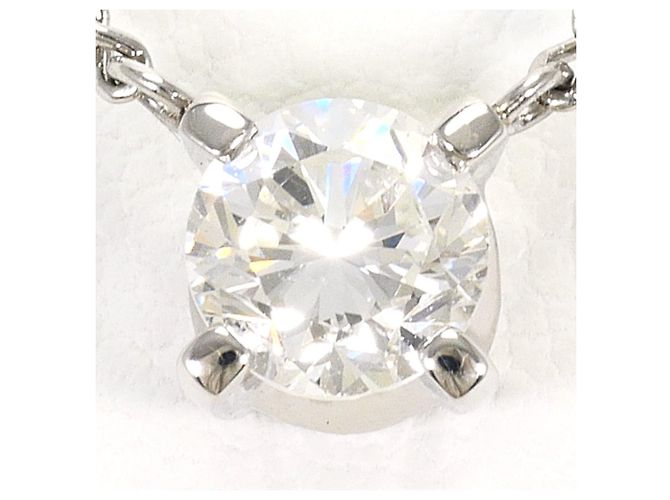 Autre Marque Platin-Halskette PT850 mit Diamant